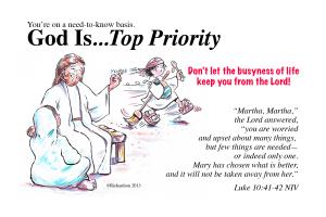 God Is Top Priority